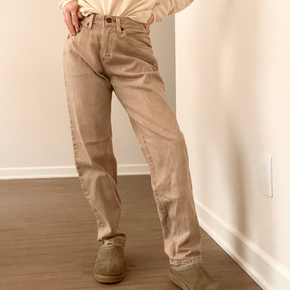 Vintage Riders by Lee Light Brown Denim Jeans